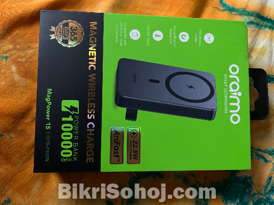 Oraimo magnetic wireless power bank
